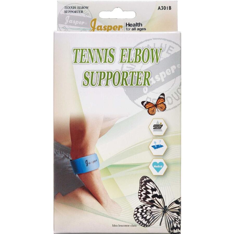 Jasper Tennisalbuebandage Hvid One Size