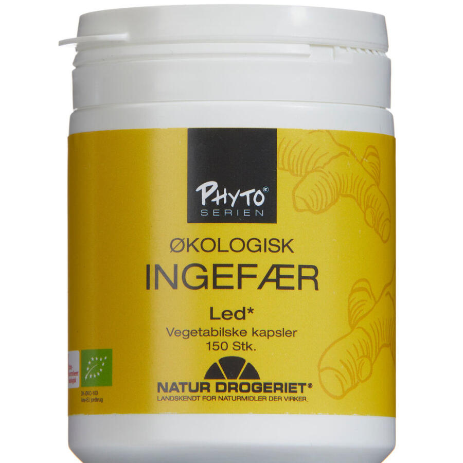 Ingefær Kapsler Økologisk