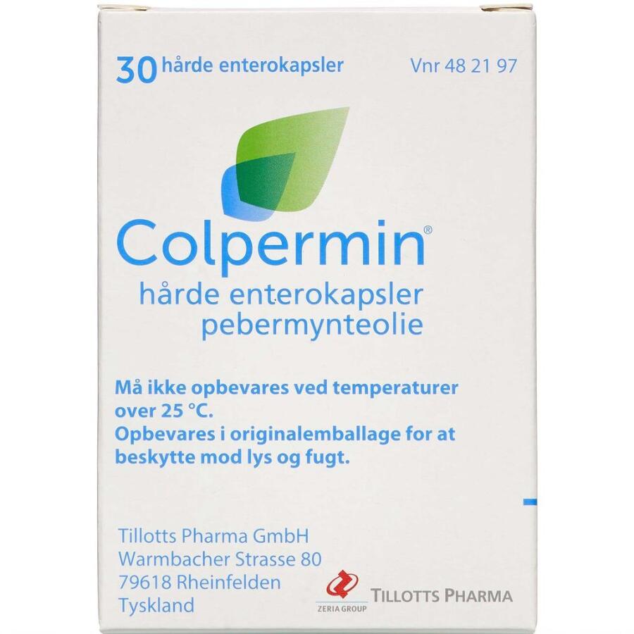 Colpermin Pebermynteolie kapsler 187 mg