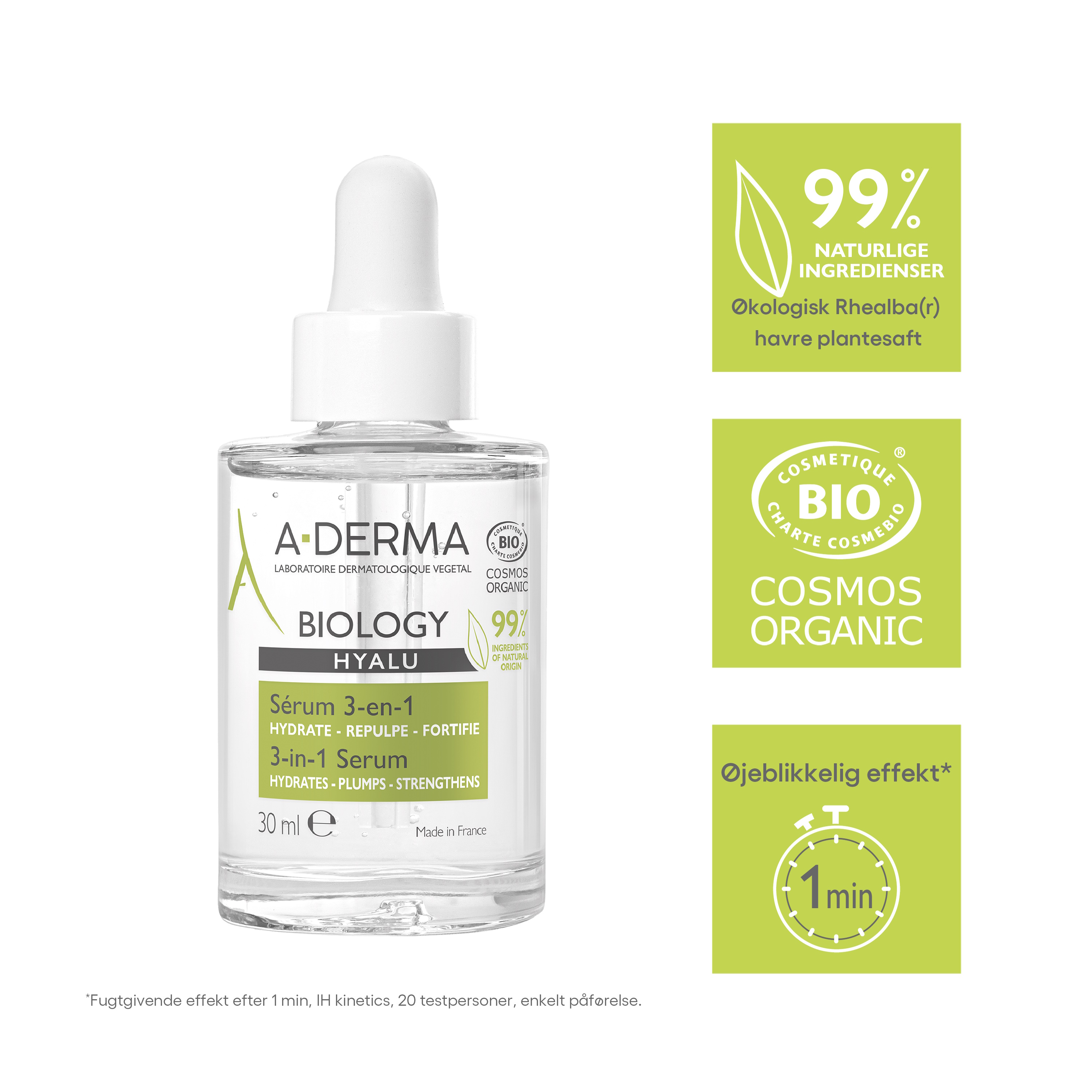 A-Derma BIOLOGY Hyalu 3-in-1 Serum