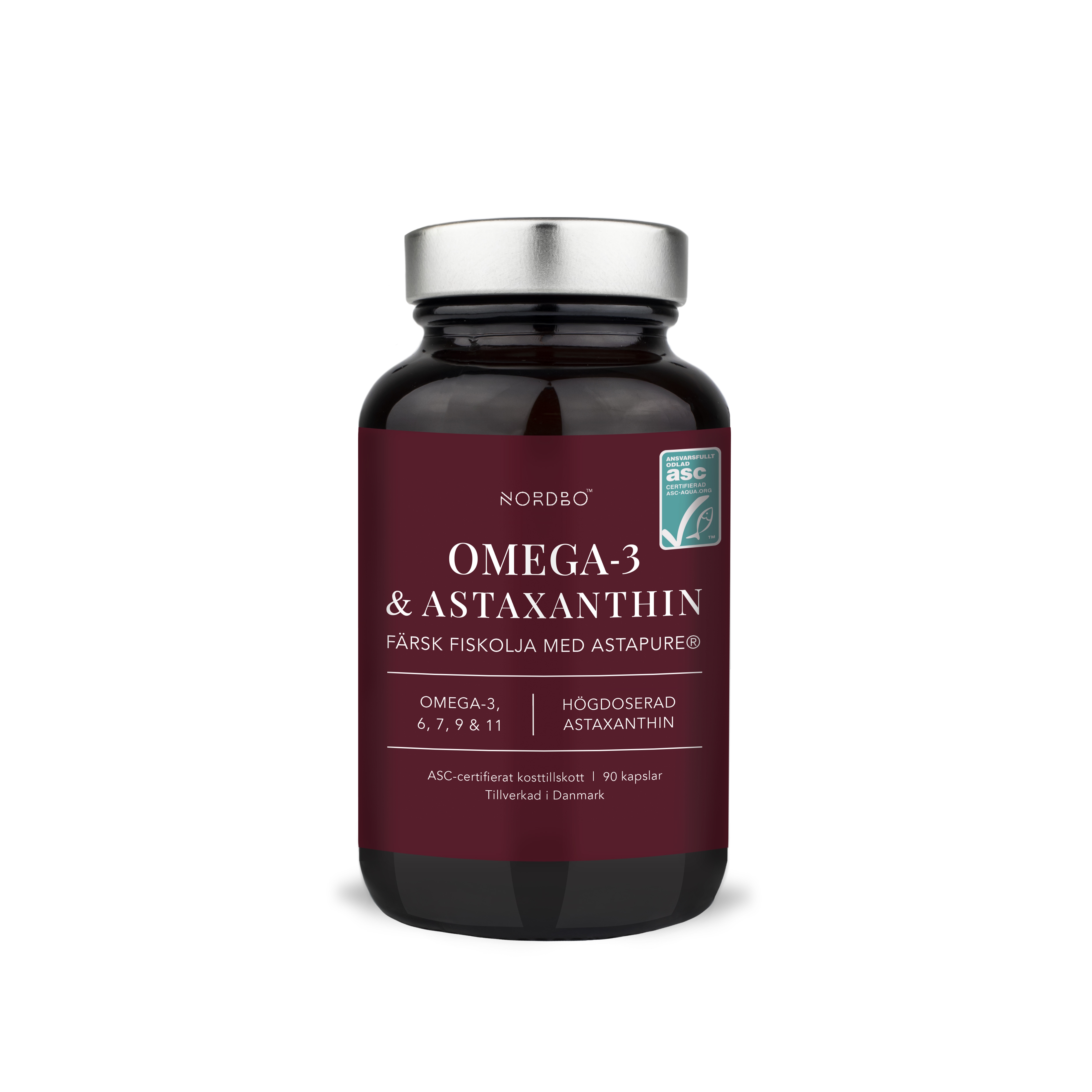NORDBO Omega-3 & Astaxanthin