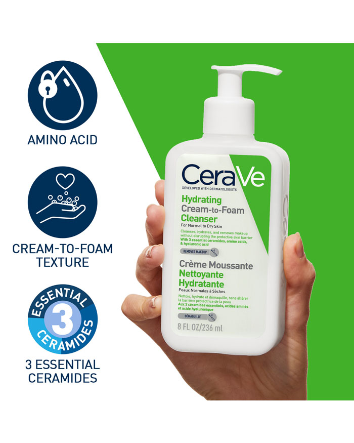CeraVe Skummende Creme Rens