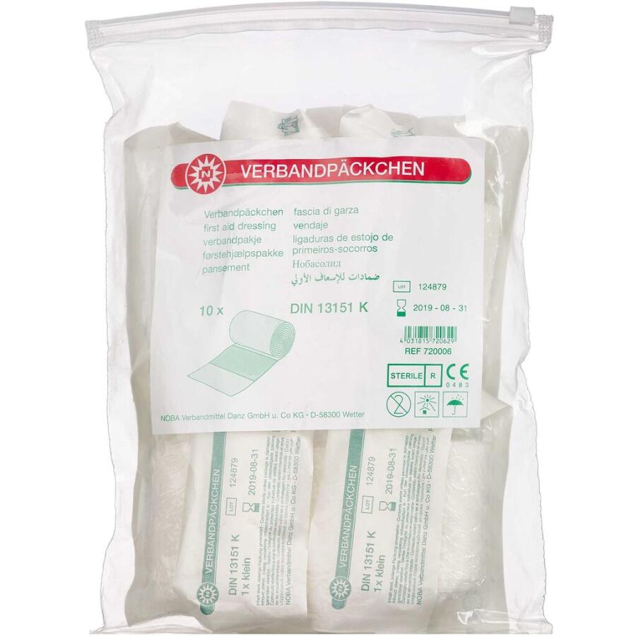 Noba Førstehjælpskompres Steril 6 cm x 3 m