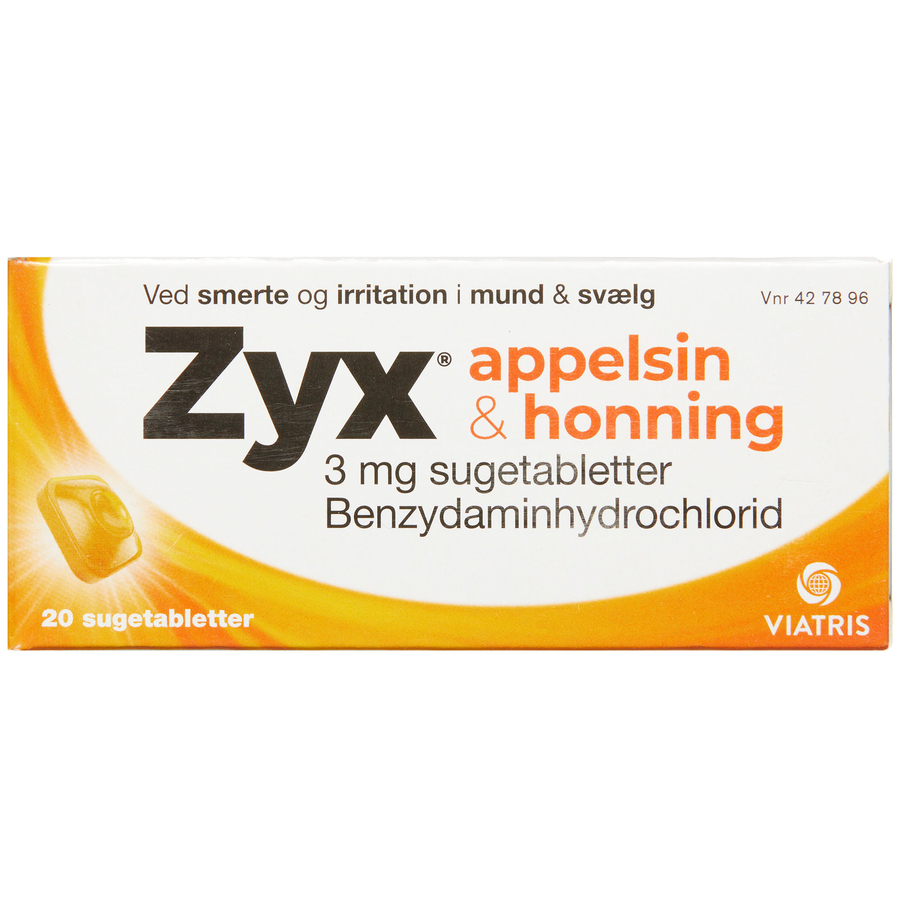Zyx appelsin & honning