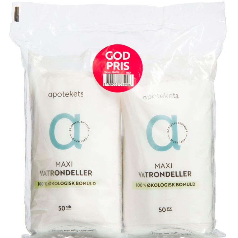 Apotekets Vatrondeller Maxi 2 Pak