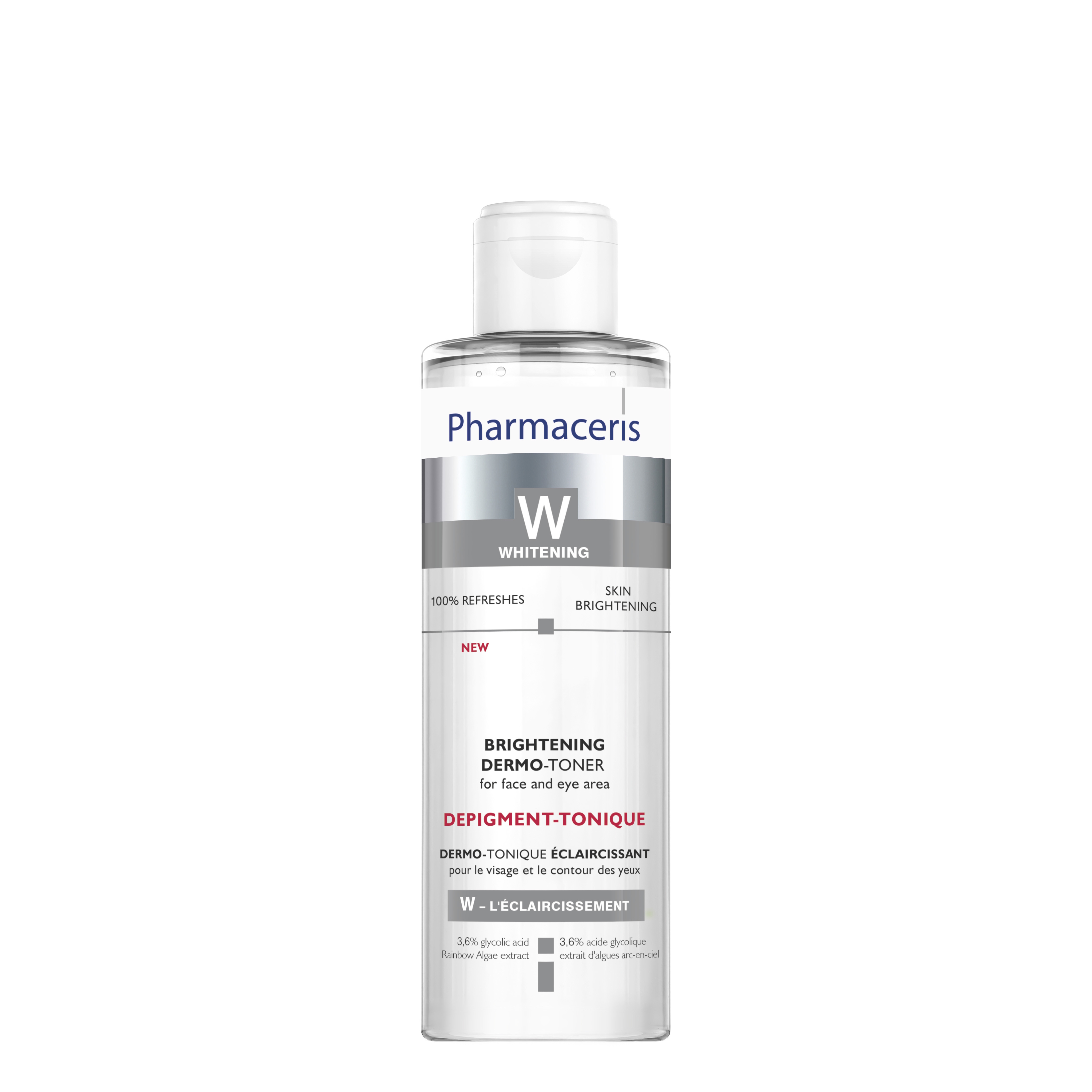 Pharmaceris W Brightening Rensende og lysnende ansigtstonic