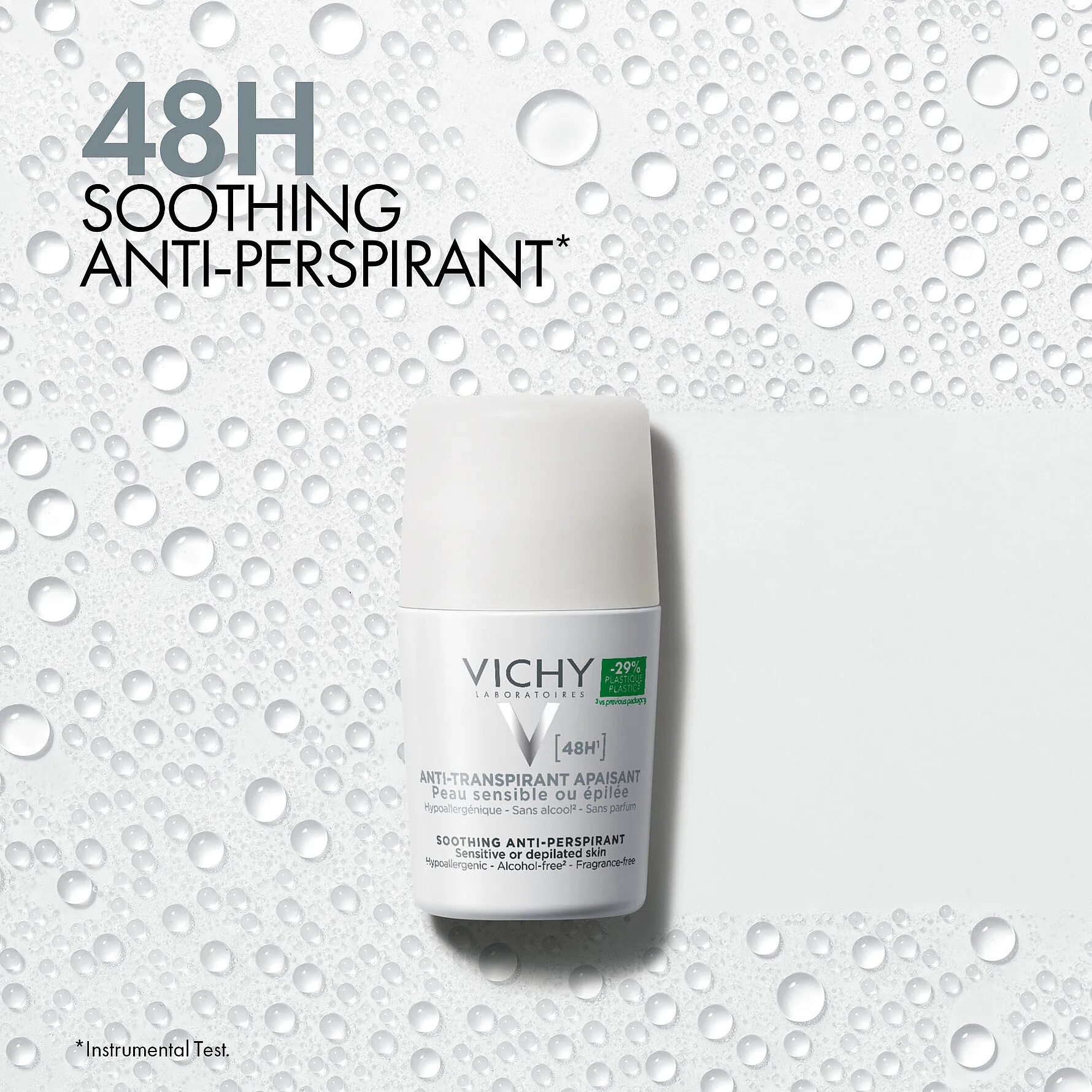 Vichy 48H Soothing Anti-Perspirant Roll-On