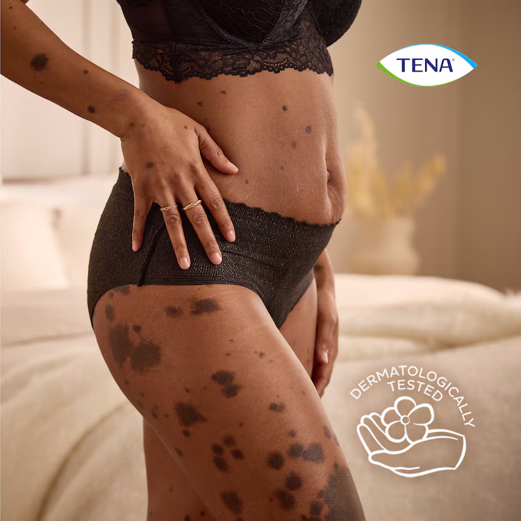 Tena Silhouette Plus Sort Large