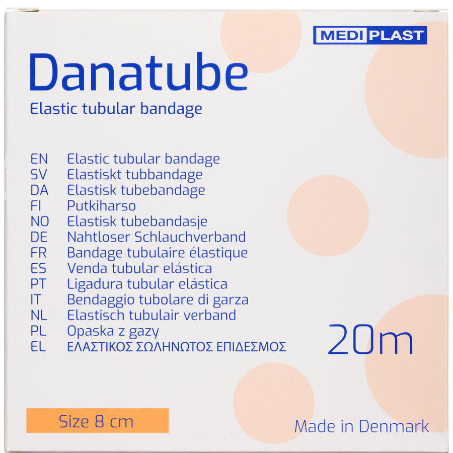 Danatube Rørbandage 8 cm x 20 m