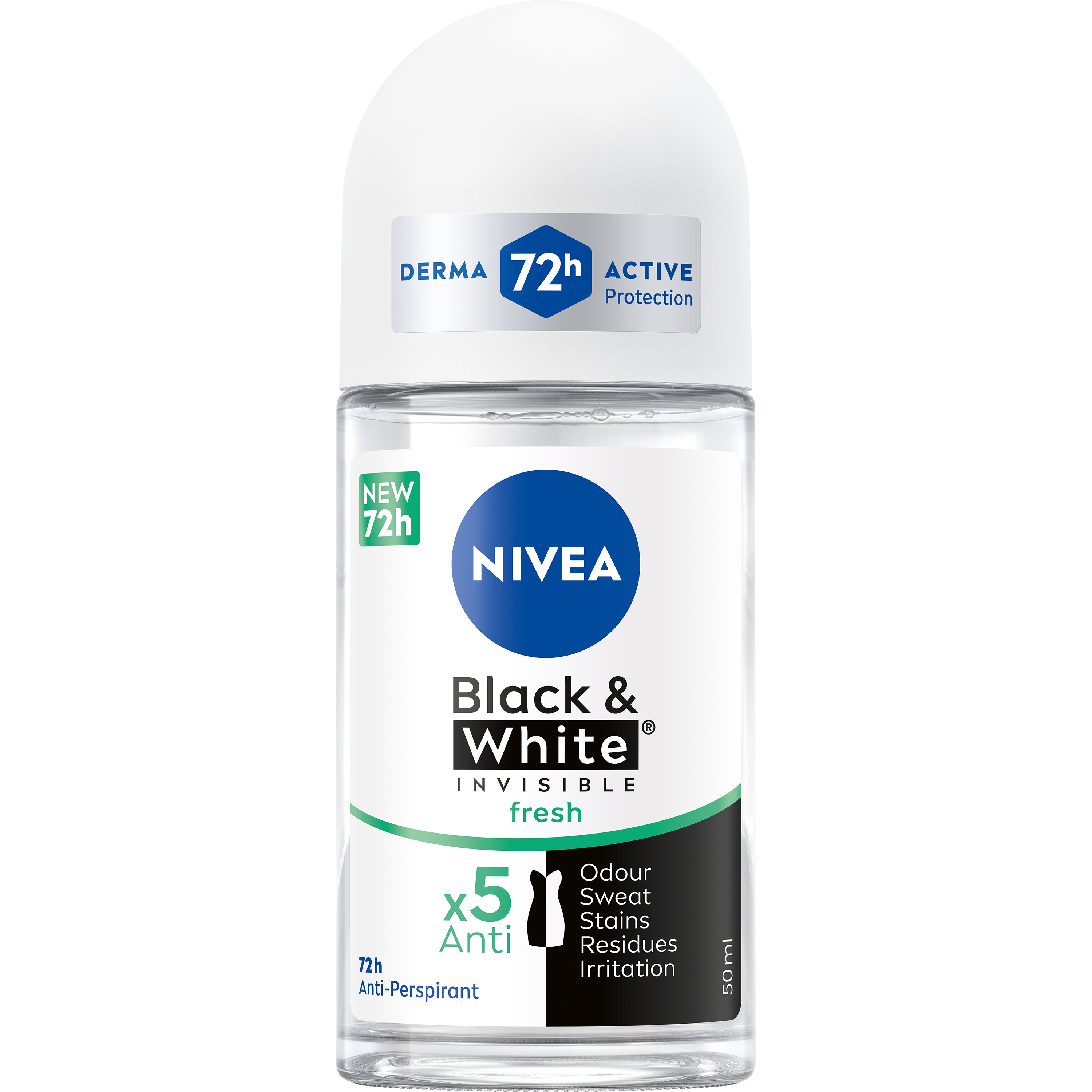 NIVEA Black & White Fresh Deo Roll-on