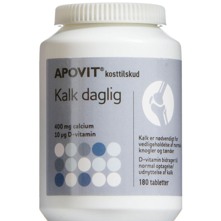 Apovit Kalk Daglig Tabletter