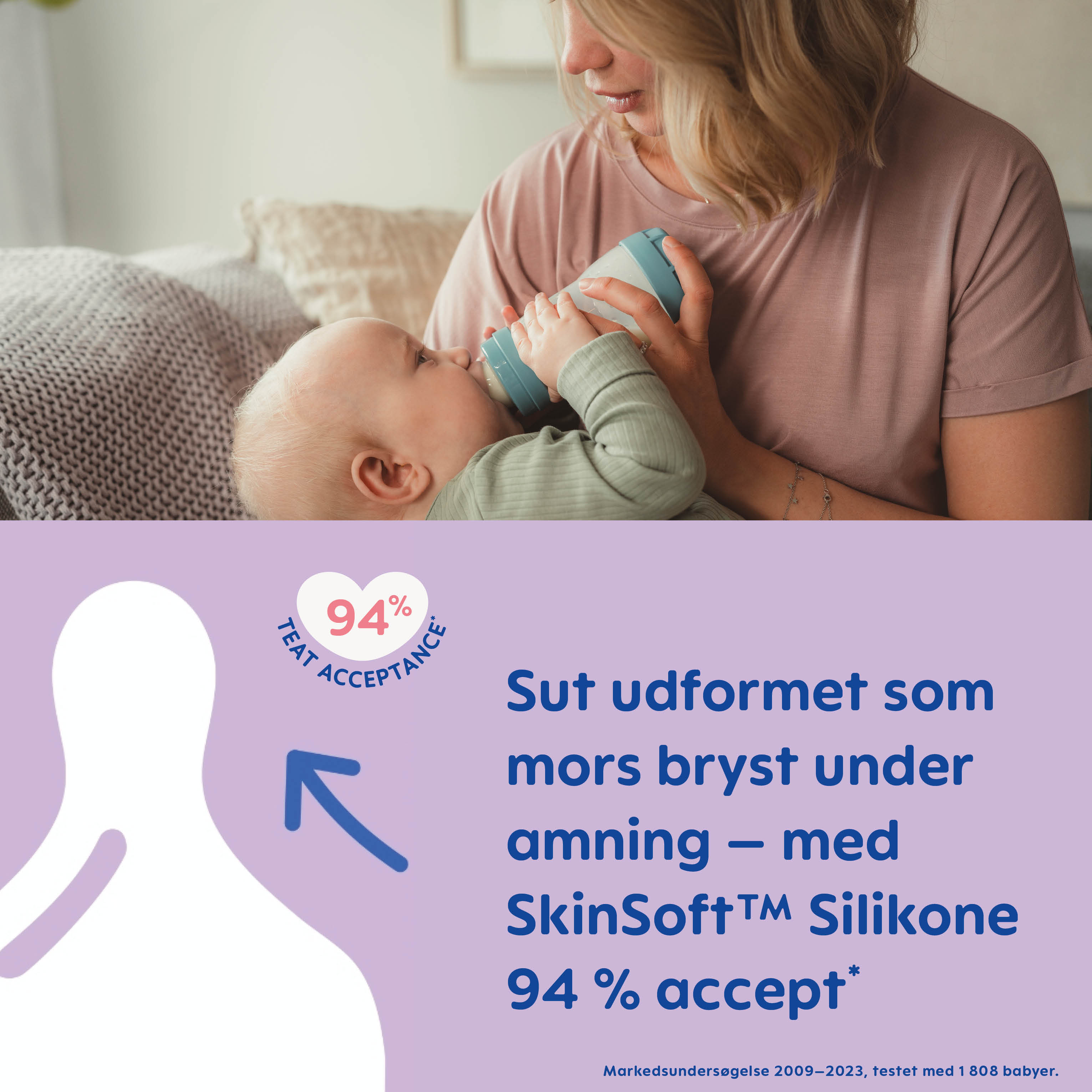 MAM Anti-Colic Sutteflaske assorterede farver