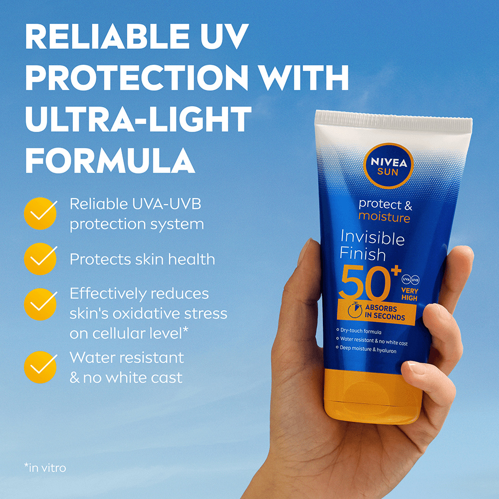 NIVEA Protect & Moisture Invisible Finish SPF 50+