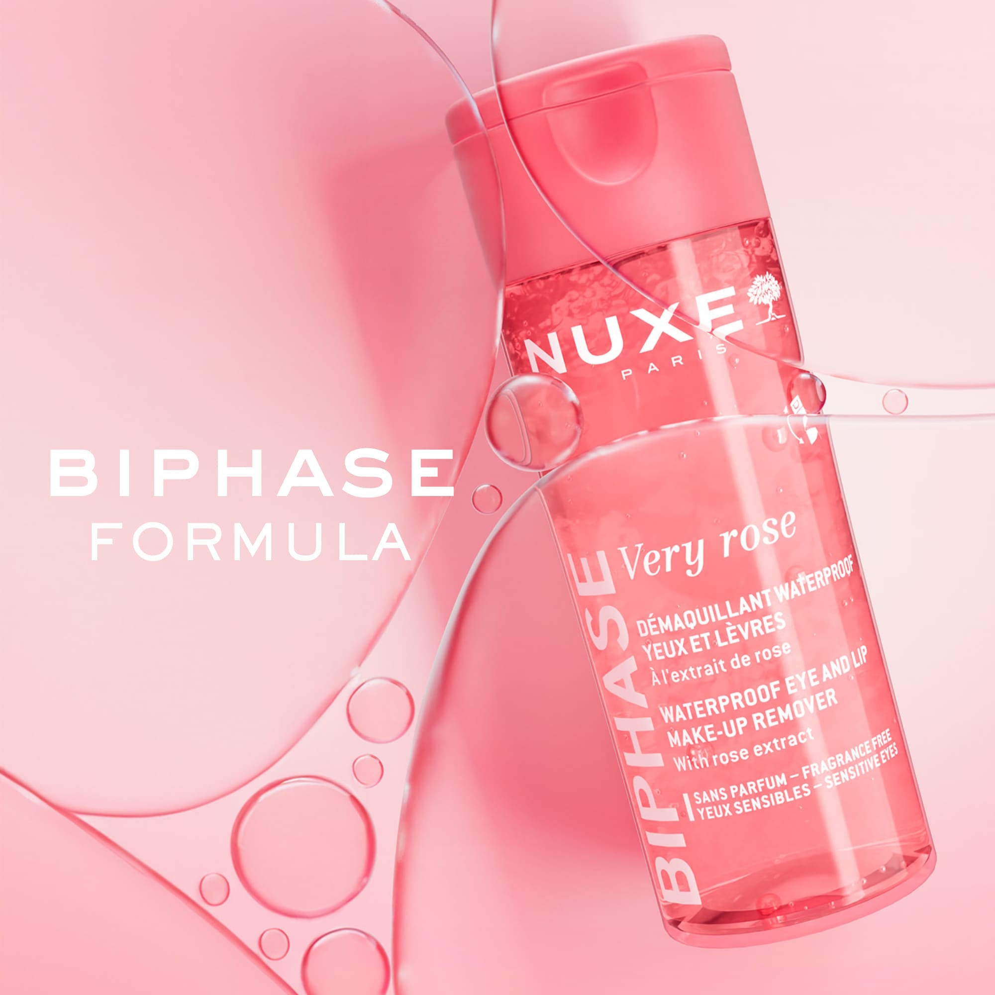 NUXE VERY ROSE BIPHASE MAKEUP REMOVER