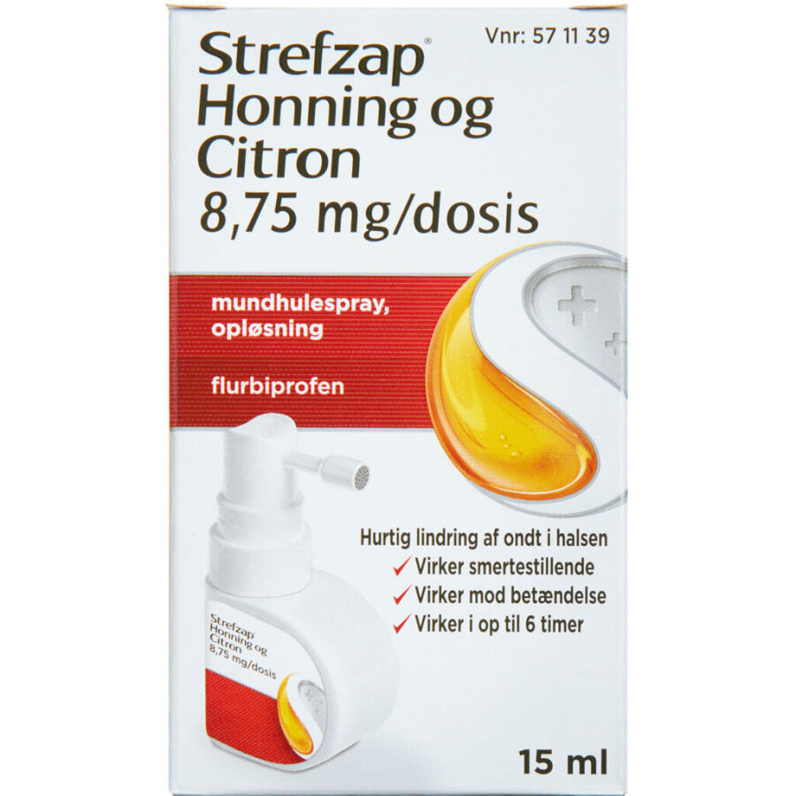 Strefzap honning og citron