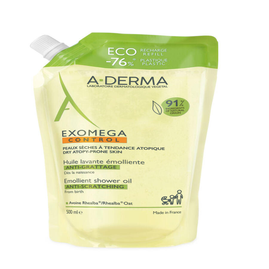 A-Derma Exomega Cont Shower Oil Refill