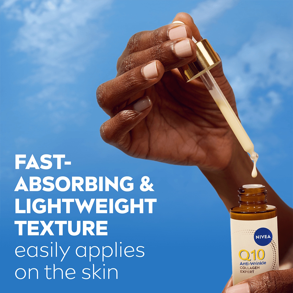 NIVEA Q10 Anti-Wrinkle Collagen Expert 3-IN-1 Repairing Serum