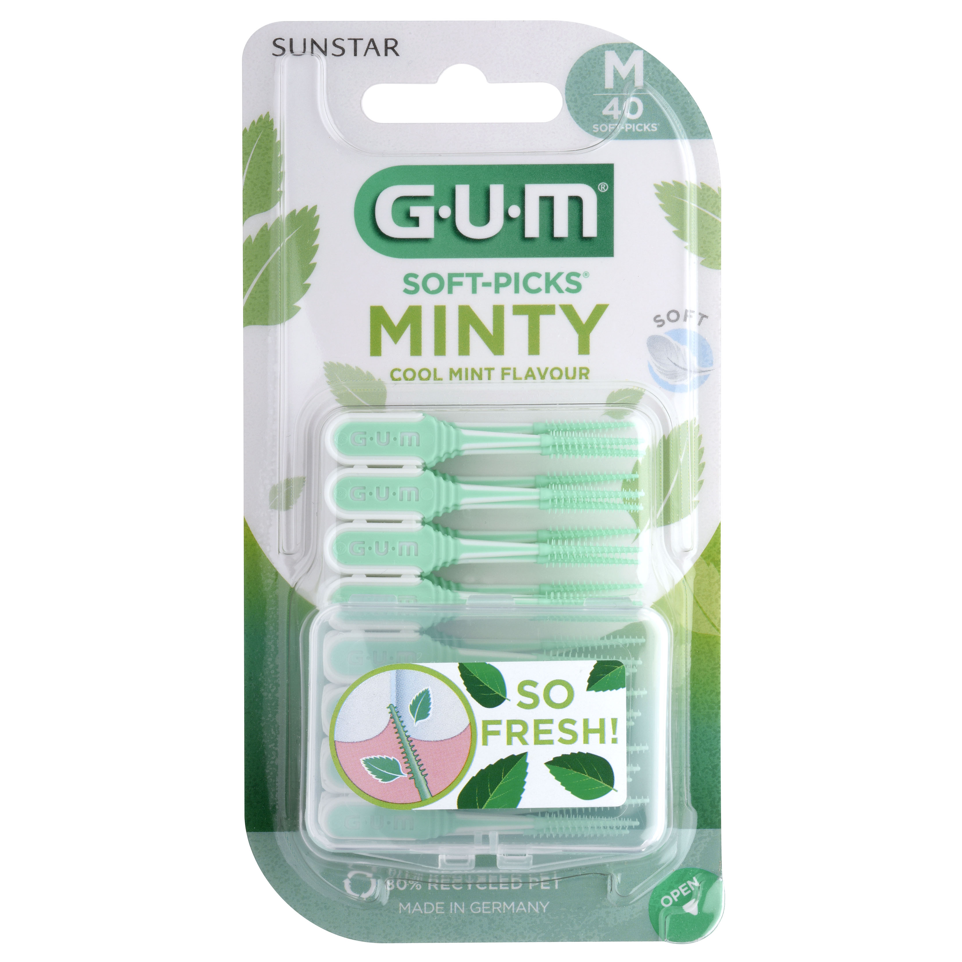 GUM Soft Picks Comfort Flex Mint medium