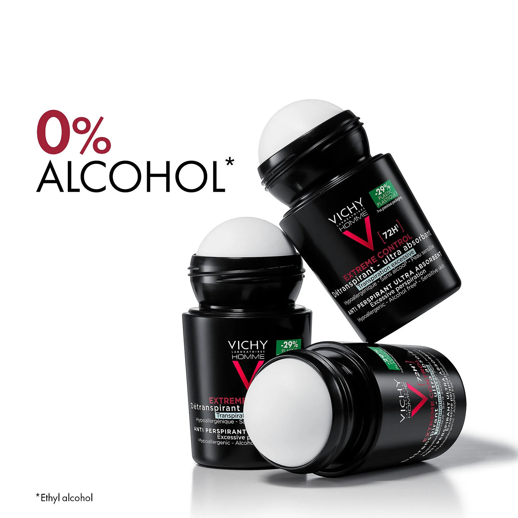 Vichy Homme Extreme Control Anti-Perspirant Roll-On