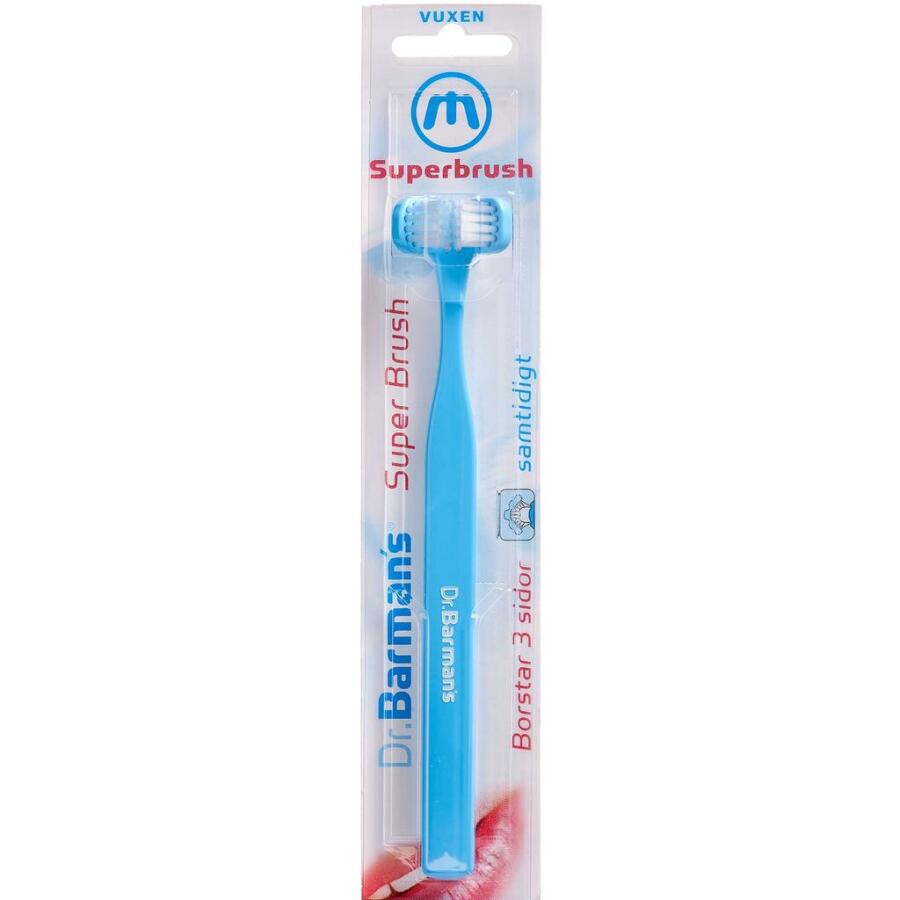 Dr. Barman's Superbrush Tandbørste Voksen