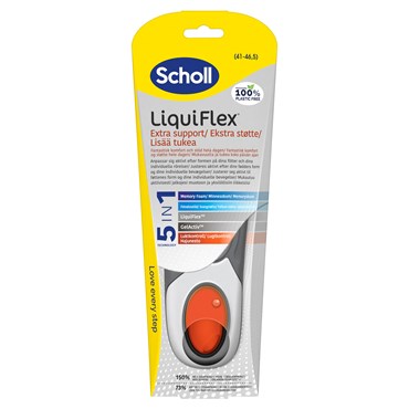 Scholl Insoles Liquiflex Extra Support Str. L