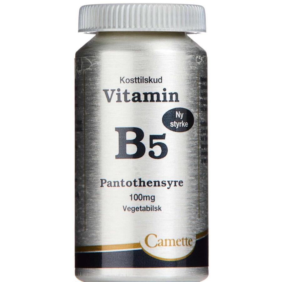 Camette Vitamin B5 Pantothensyre 100 mg