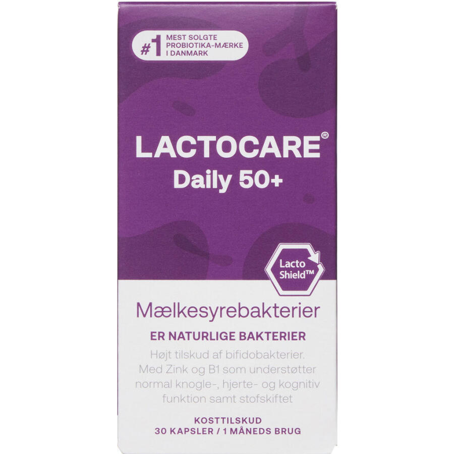 Lactocare Daily 50+ Kapsler