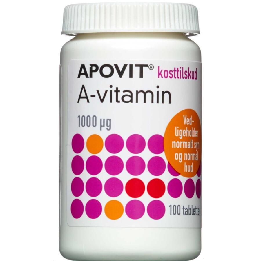 Apovit A-vitamin 1000mikg