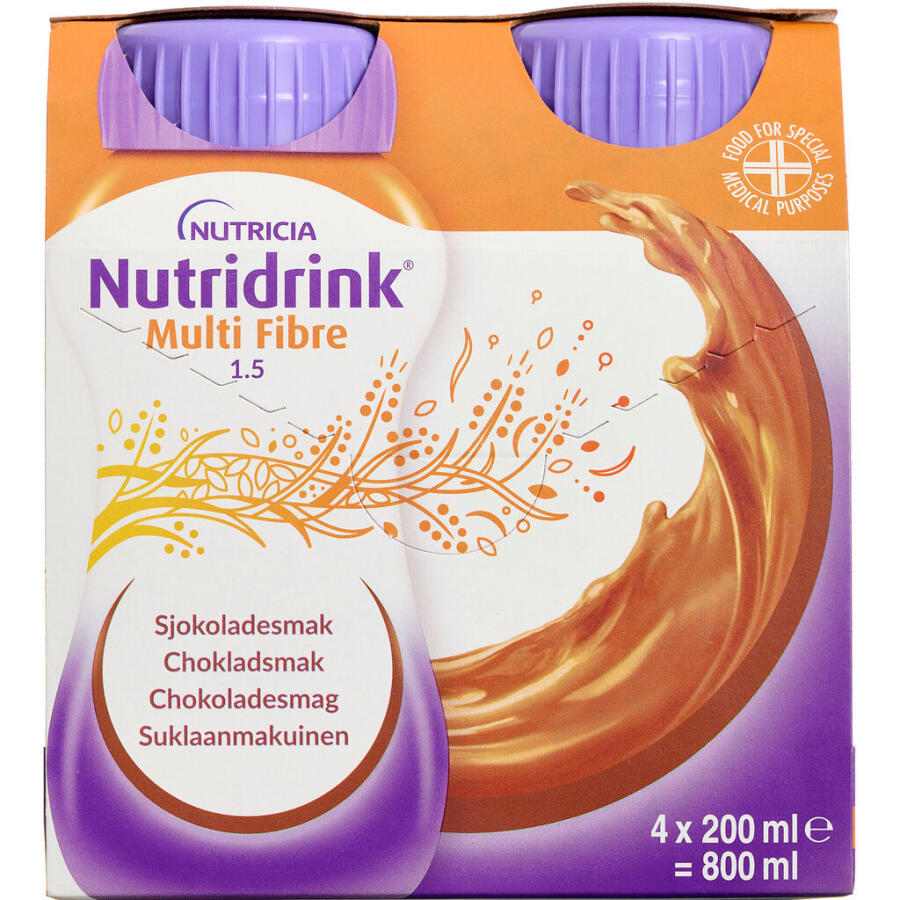 Nutridrink Multi Fibre Chokolade