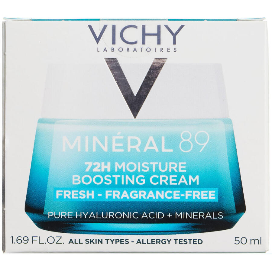 Vichy Mineral 89 72H Moisturising Boosting Cream Fragrance-Free