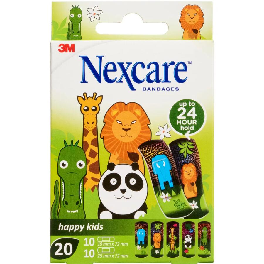 Nexcare Happy Kids Animals Assorteret