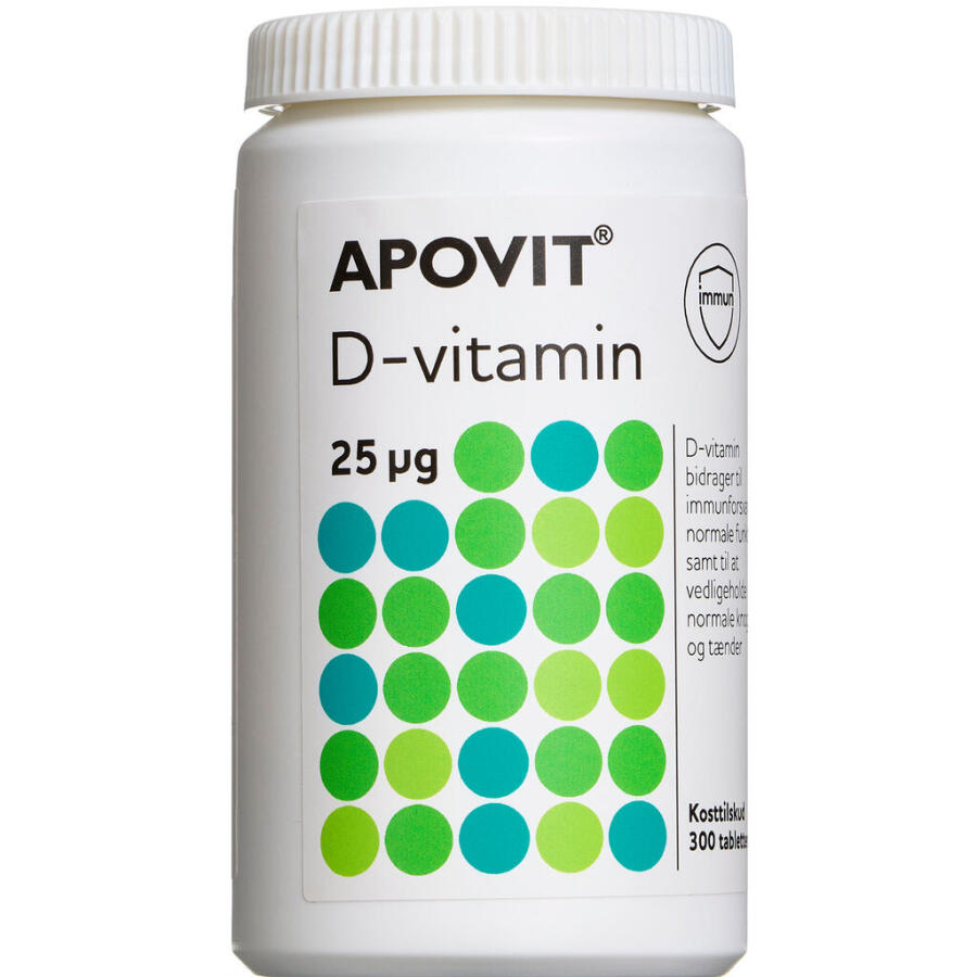 Apovit D3-vitamin 25 mikg