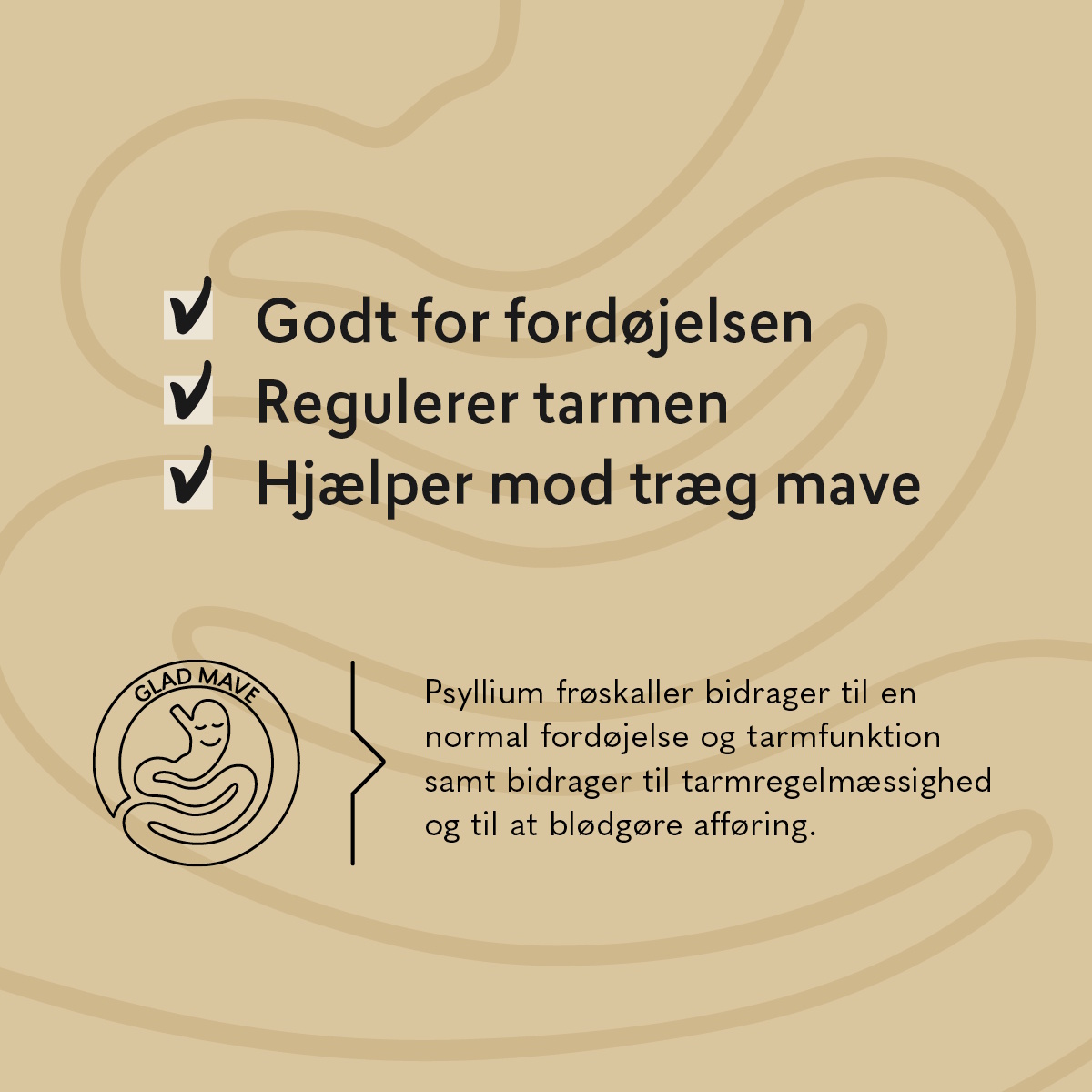 HUSK Psyllium Mavebalance pulver