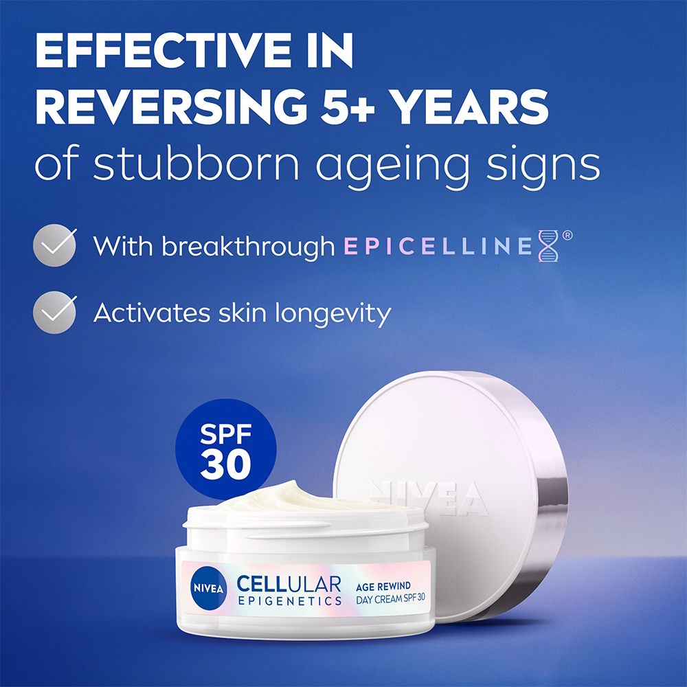 NIVEA Cellular Epigenetics Age Rewind Day Cream SPF 30