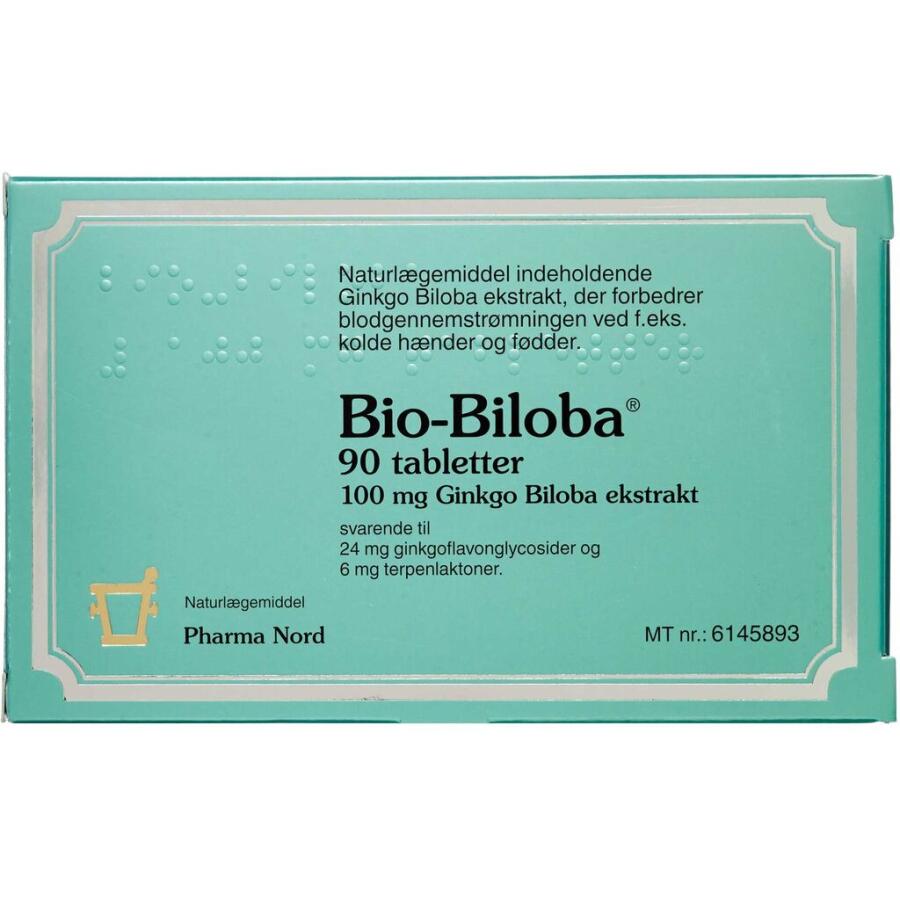 Bio-Biloba 100 mg tabletter
