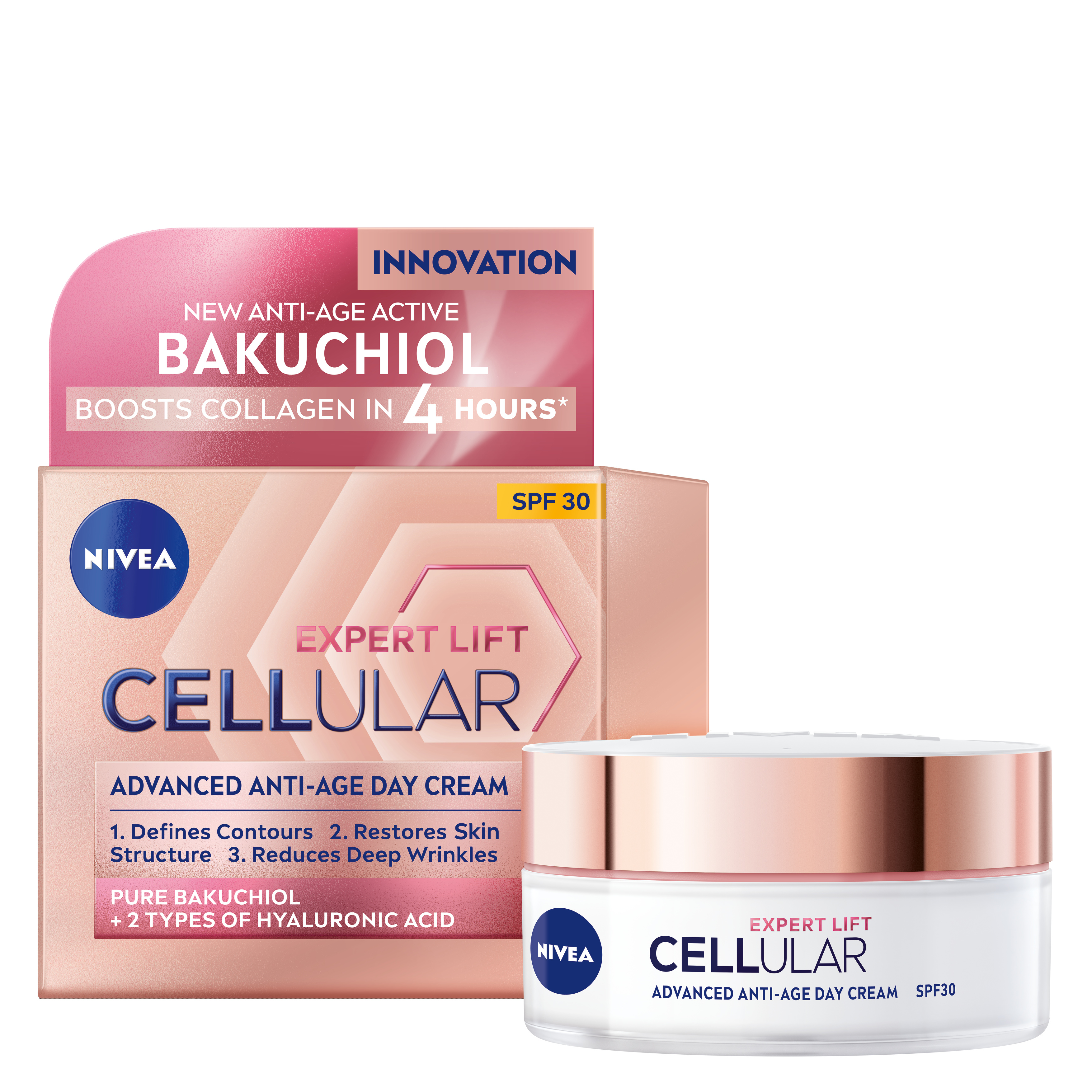 NIVEA Cellular Hyaluron Filler + Elasticity Reshape Day Cream