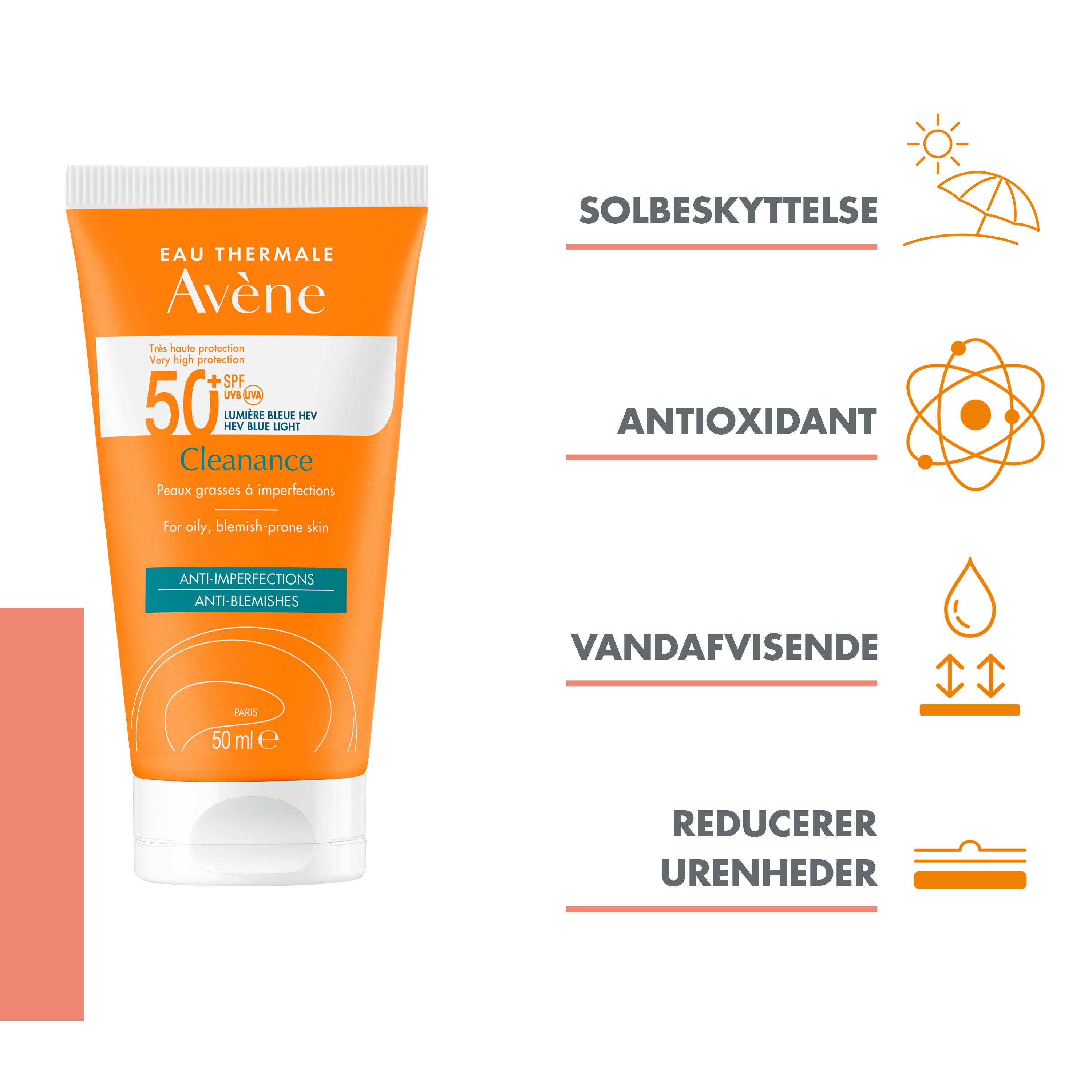 Avène Cleanance SPF 50+