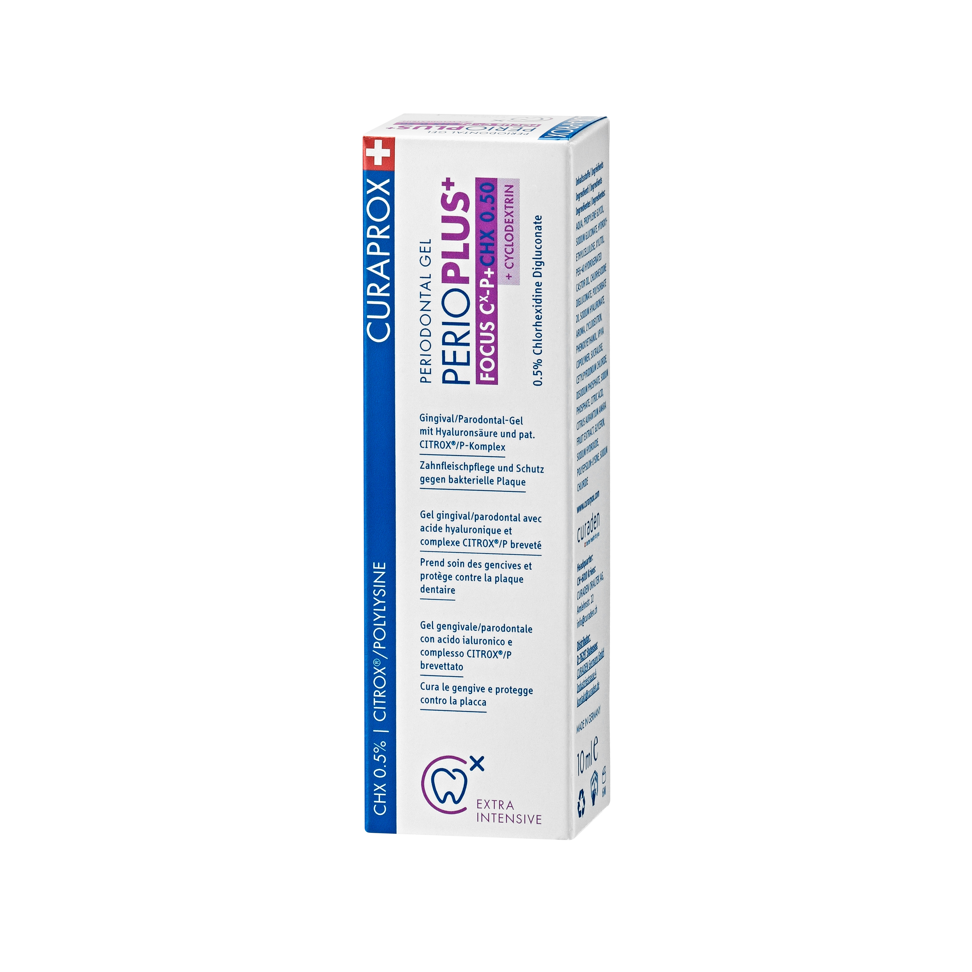 Curaprox Perio Plus Focus CHX 0,05 gel