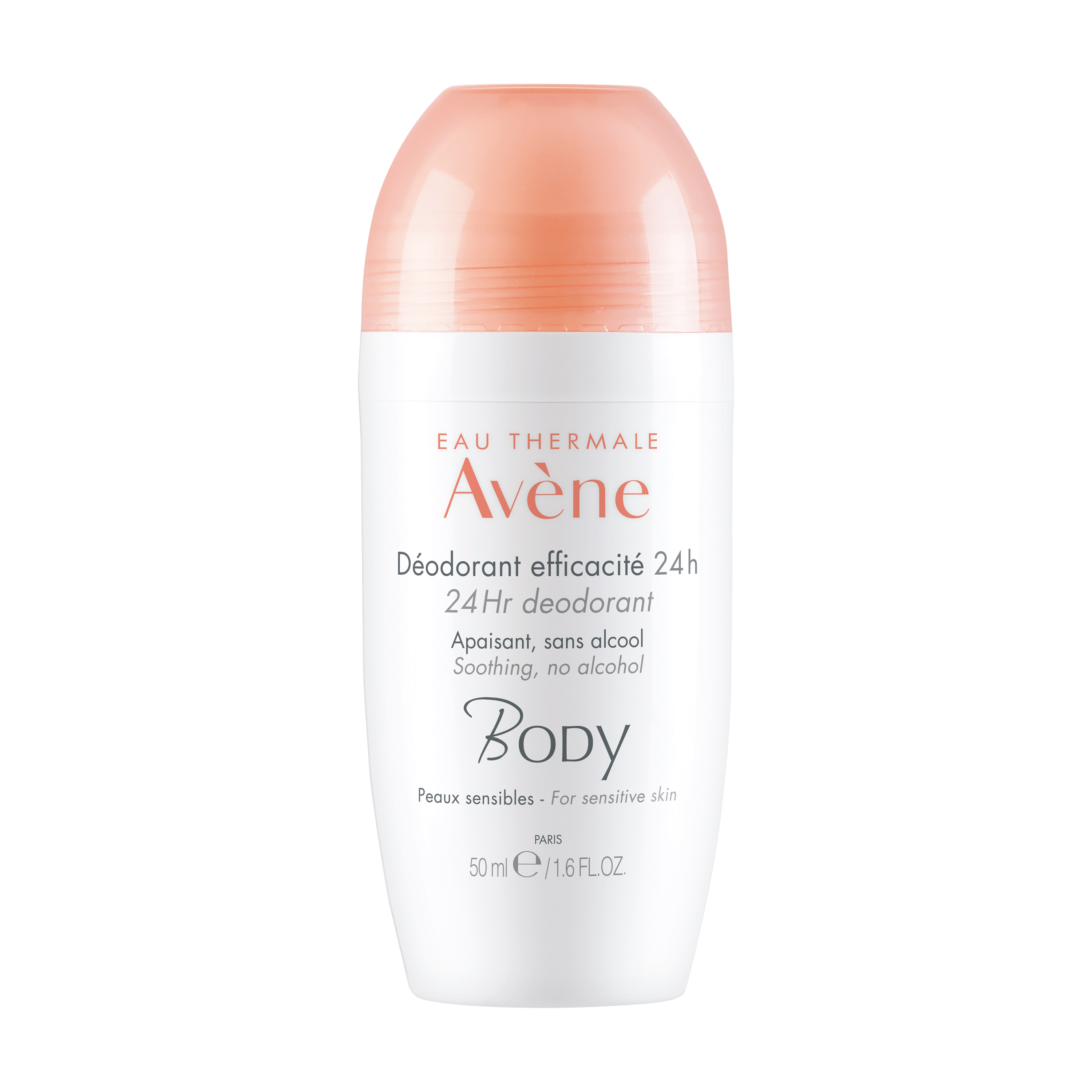 Avène Body 24H Deodorant Roll-On