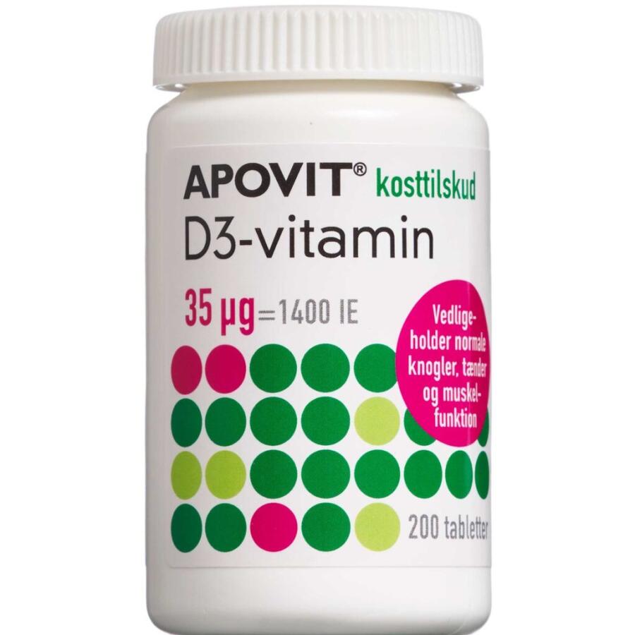 Apovit D3-vitamin 35 mikg