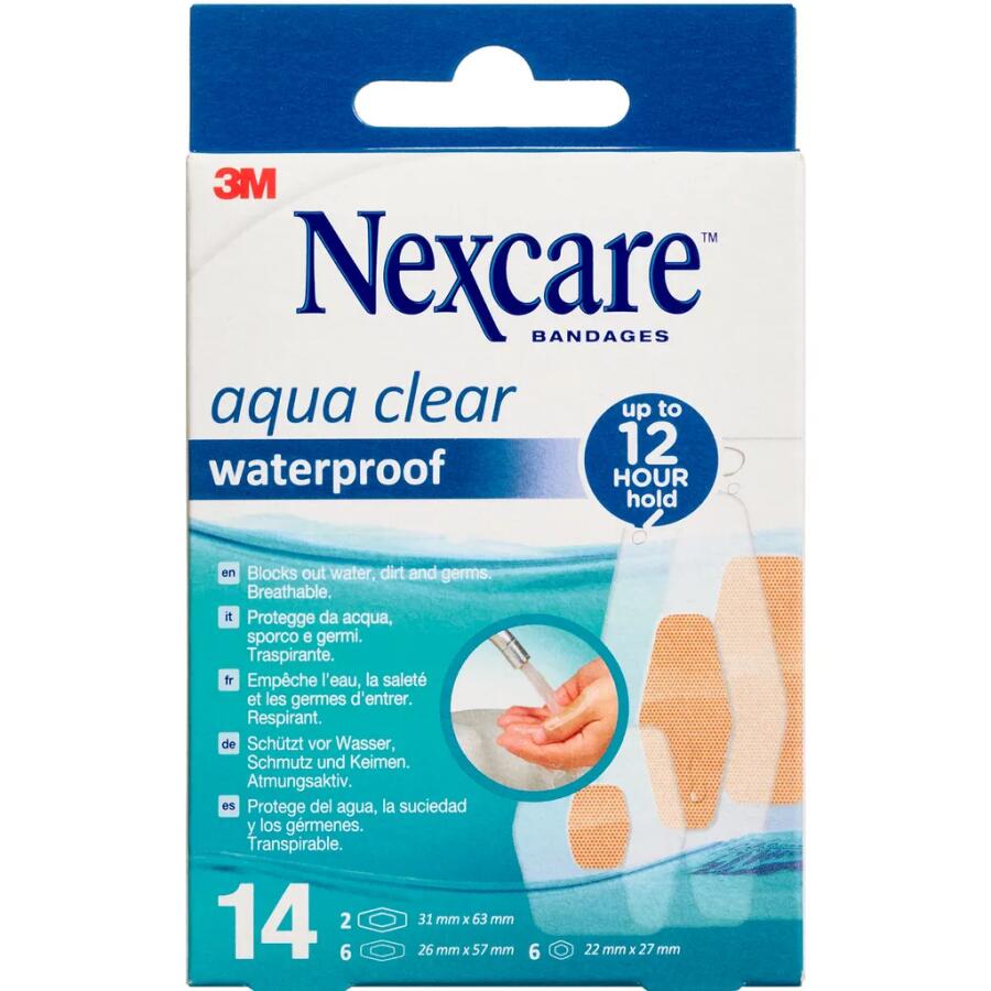 3M Nexcare Aqua Clear Assorteret