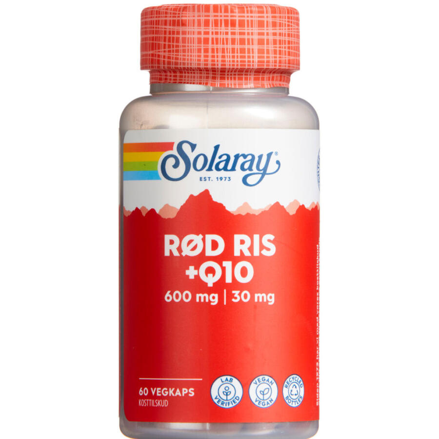 Solaray Rød Ris + Q10