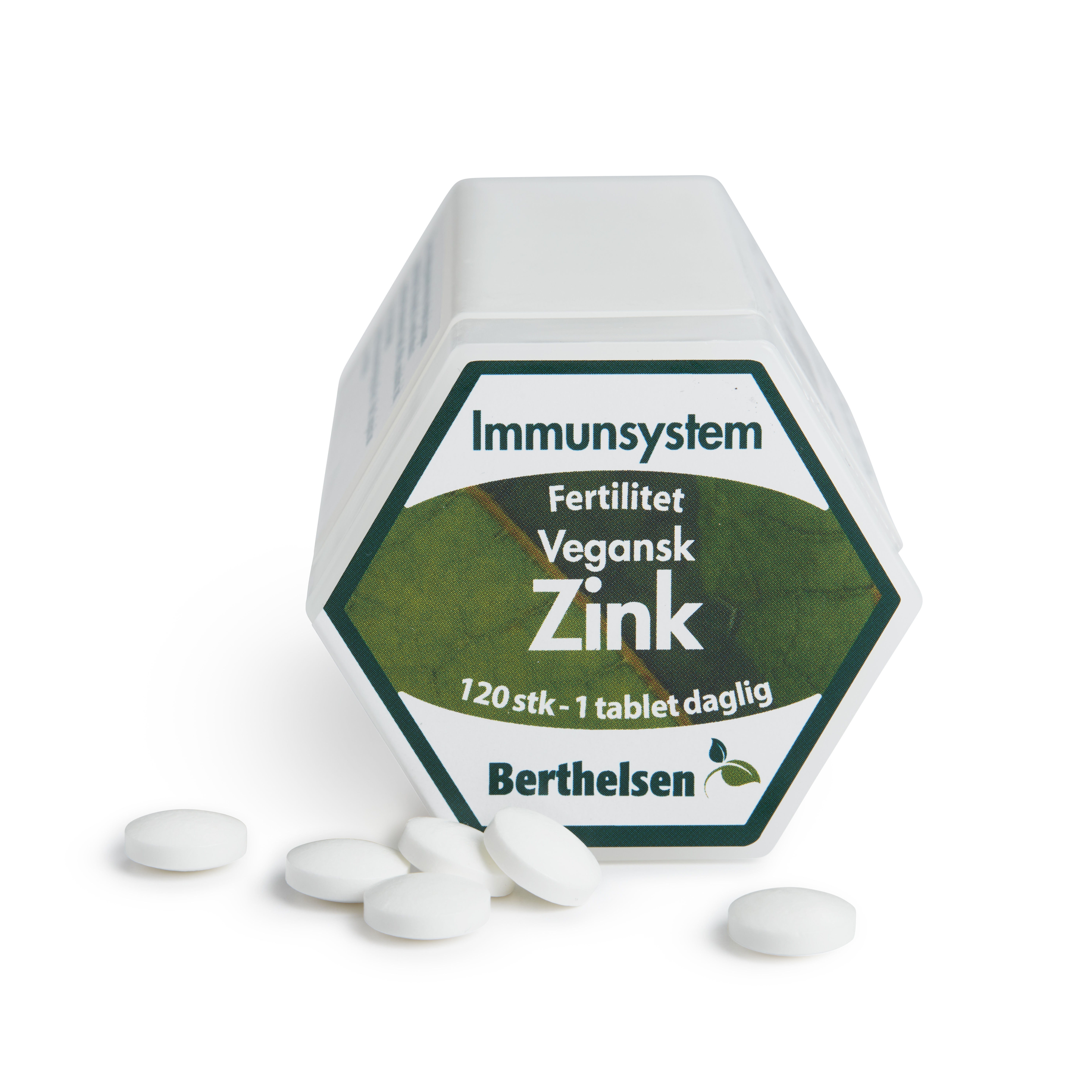 Berthelsen Naturlig Zink Tabletter