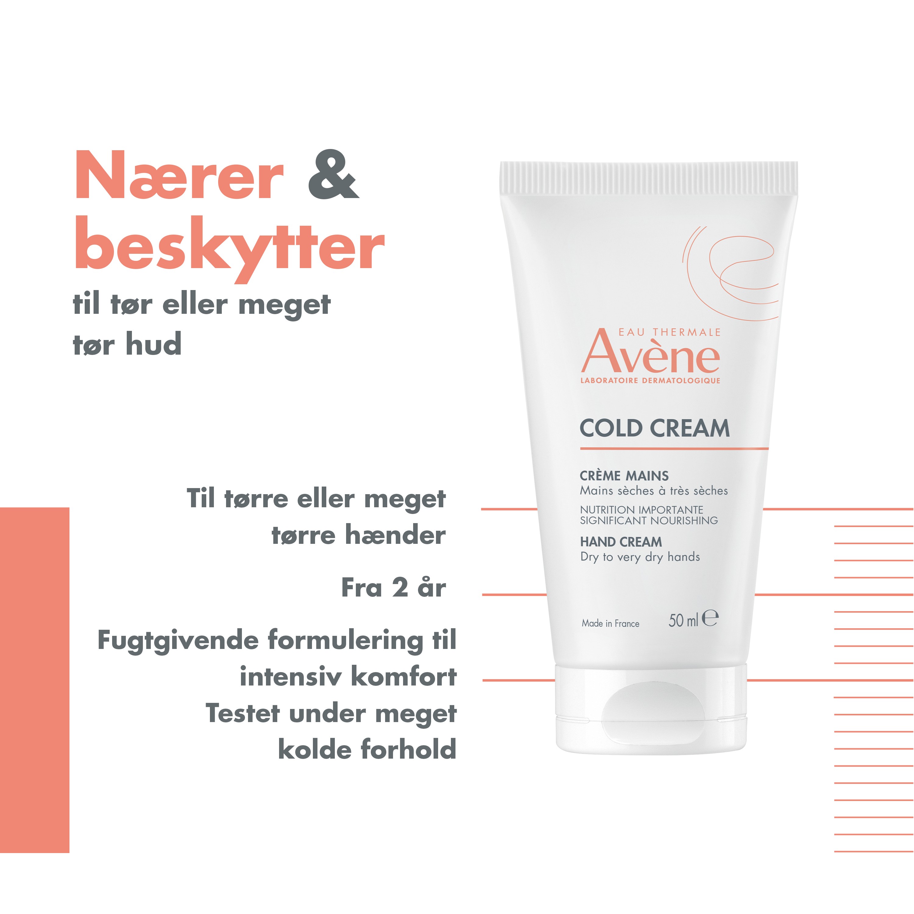 Avène Cold Cream Hand Cream DUO