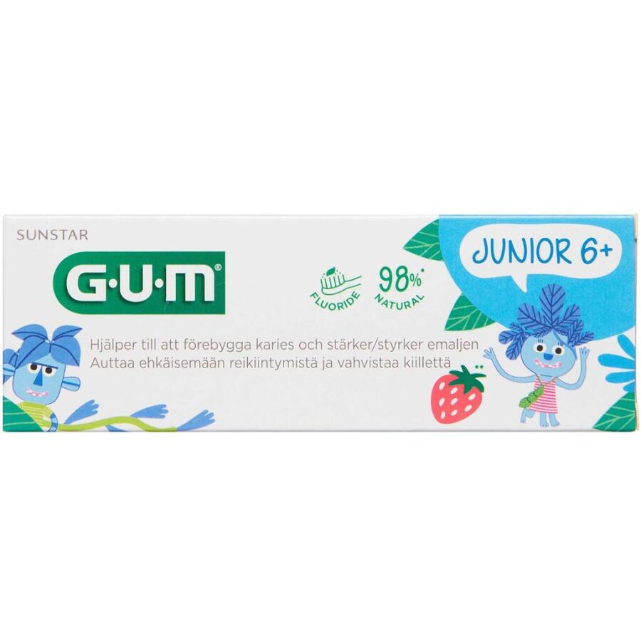 GUM Tandpasta Junior 6+ år