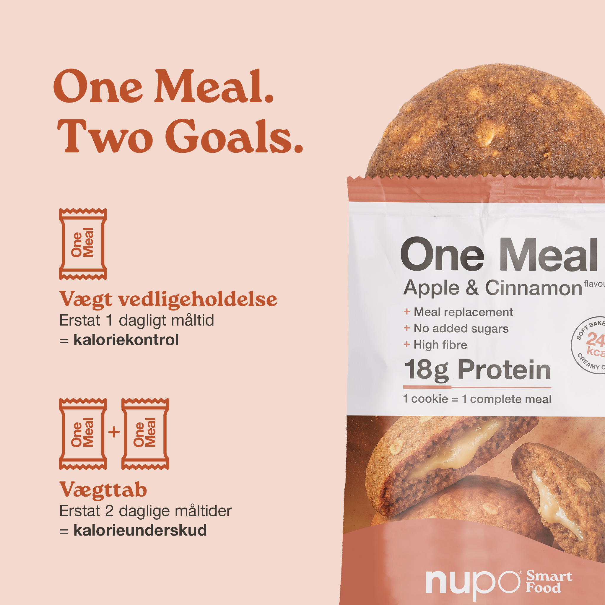 One Meal +Prime Apple and Cinnamon