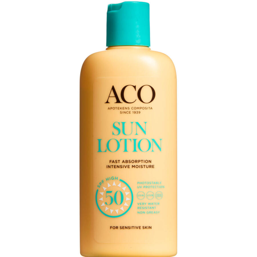 ACO Sun Lotion SPF 50 Uden Parfume