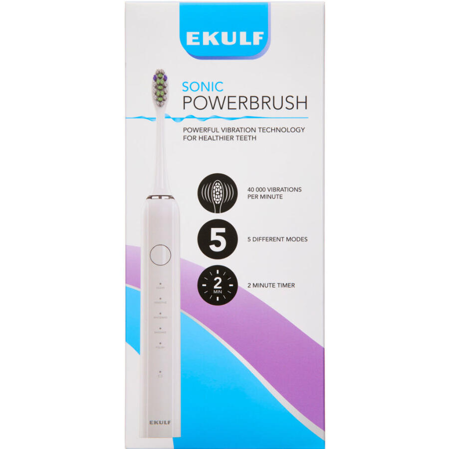 EKULF Sonic PowerBrush White