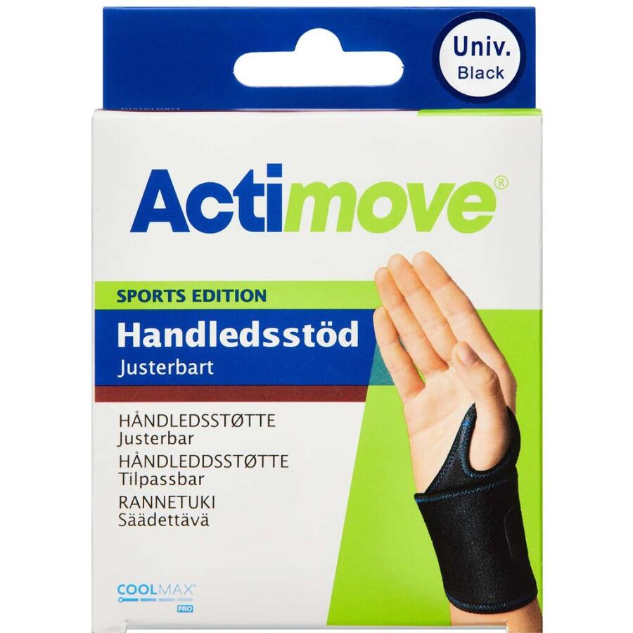 Actimove Håndledsstøtte Sports Edition Universel størrelse