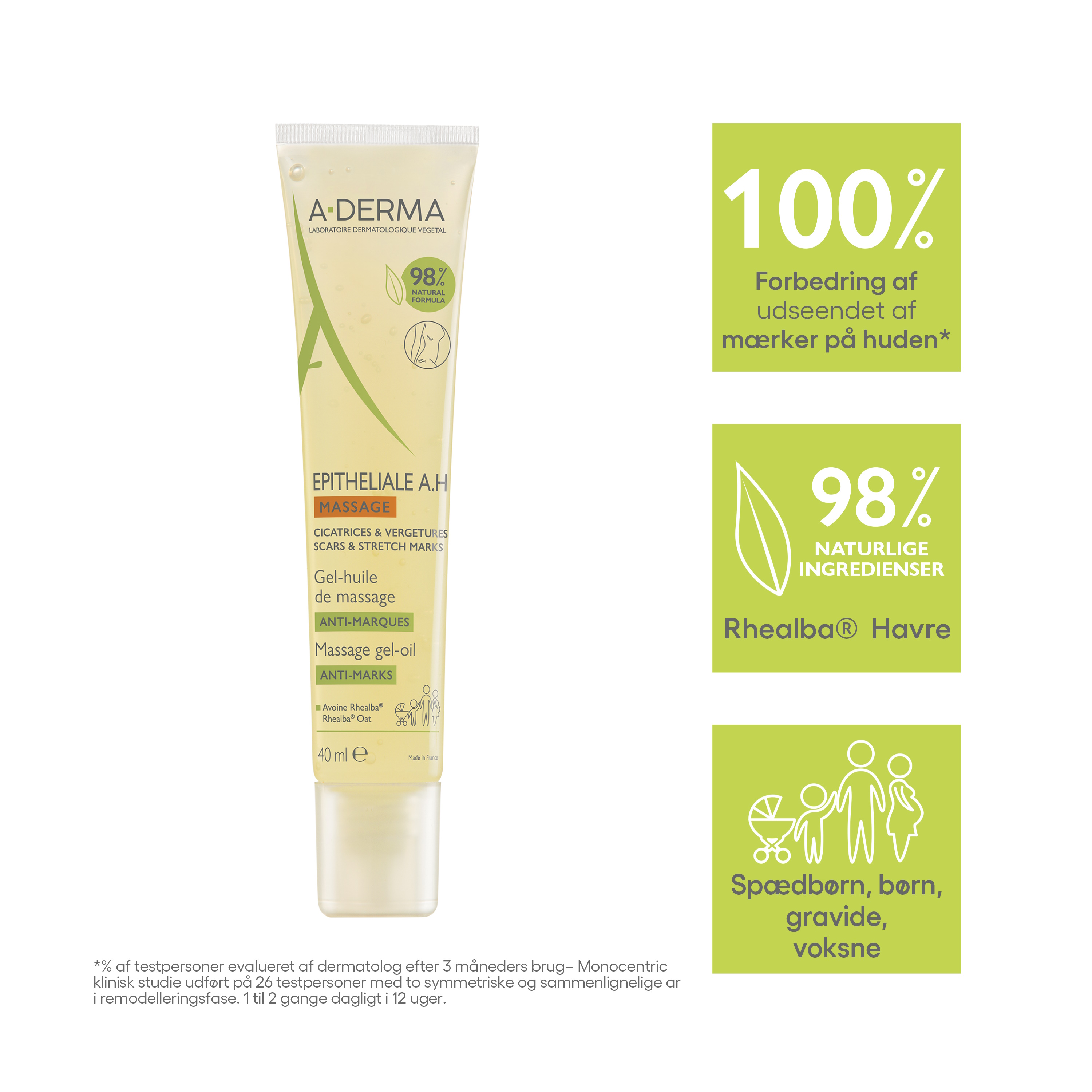 A-DERMA Epitheliale A.H Duo Massage Oil